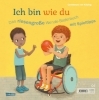Buchcover und Innenansicht für das Buch: Ich bin anders als du - Ich bin wie du: Das riesengroße Wende-Bilderbuch mit Spieltipps