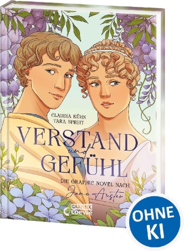 Buchcover und Innenansicht für das Buch: Verstand und Gefühl