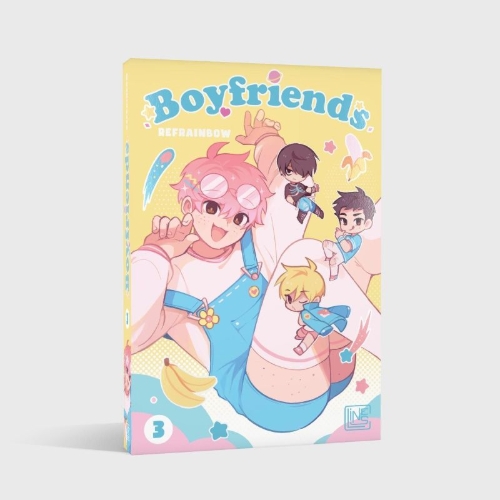 Buchcover und Innenansicht für das Buch: Boyfriends 3