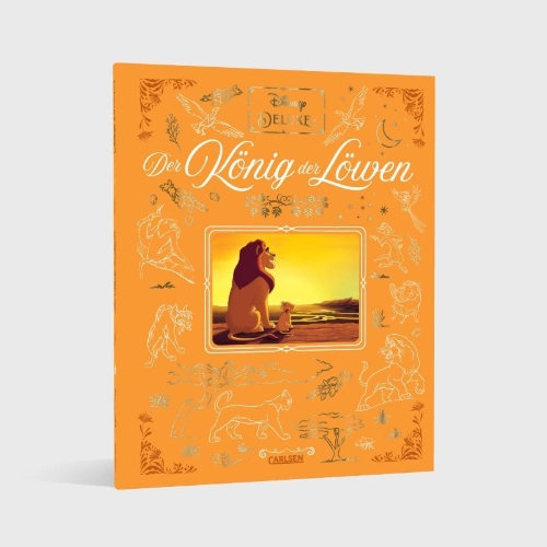 Buchcover und Innenansicht für das Buch: Disney: Disney: DISNEY DELUXE König der Löwen