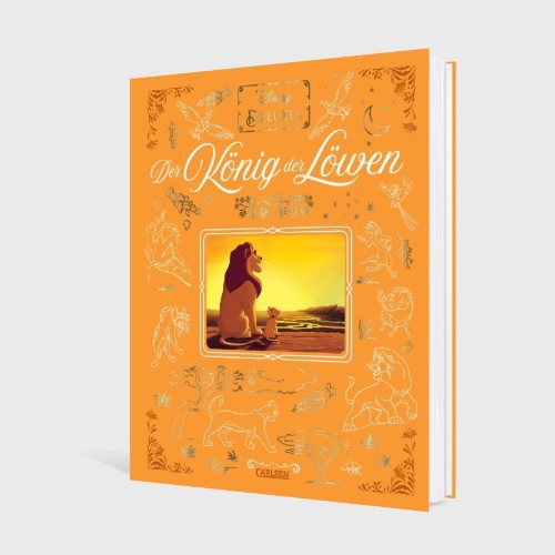 Buchcover und Innenansicht für das Buch: Disney: Disney: DISNEY DELUXE König der Löwen