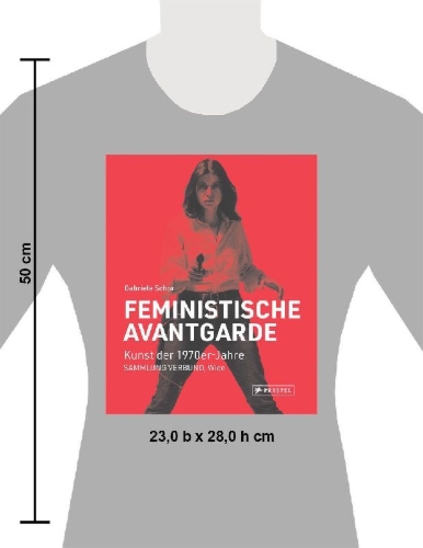 Buchcover und Innenansicht für das Buch: Feministische Avantgarde