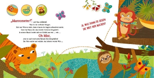 Buchcover und Innenansicht für das Buch: LESEMAUS 201: Wenn ich wütend bin