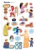 Buchcover und Innenansicht für das Buch: Mein Immer-wieder-Stickerbuch: Das Zuckerfest