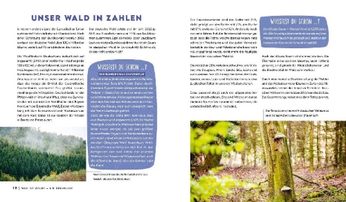 Buchcover und Innenansicht für das Buch: Forst erklärt: Warum wir den Wald brauchen - und er uns