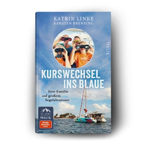 Buchcover und Innenansicht für das Buch: Kurswechsel ins Blaue