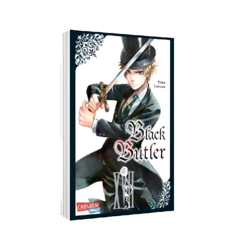Buchcover und Innenansicht für das Buch: Kuroshitsuji