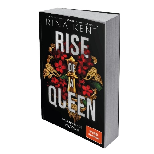 Buchcover und Innenansicht für das Buch: Rise of a Queen: A Dark Billionaire Romance