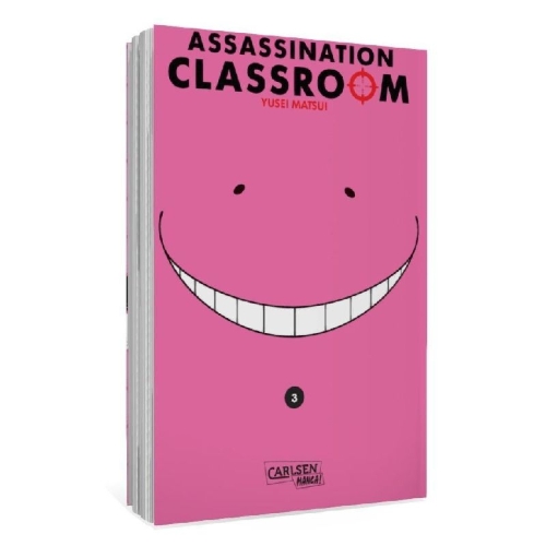 Buchcover und Innenansicht für das Buch: Ansatsu Kyoushitsu