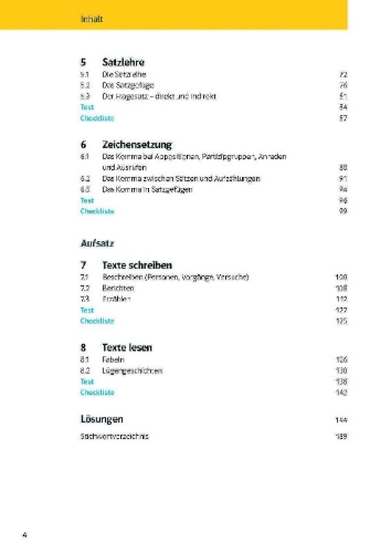 Buchcover und Innenansicht für das Buch: KomplettTrainer Gymnasium Deutsch 6. Klasse