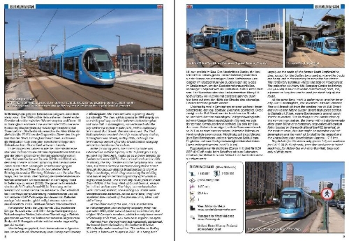 Buchcover und Innenansicht für das Buch: Tram Atlas Westeuropa/Western Europe