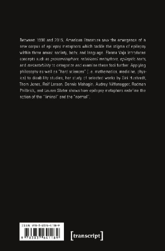 Buchcover und Innenansicht für das Buch: Epilepsy Metaphors