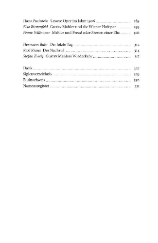 Buchcover und Innenansicht für das Buch: Gustav Mahler Vom Elend eines Genies