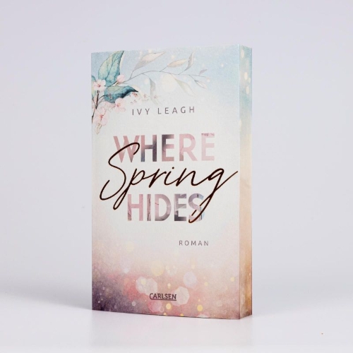 Buchcover und Innenansicht für das Buch: Where Spring Hides (Festival-Serie 3)