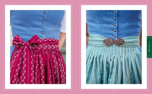 Buchcover und Innenansicht für das Buch: Mein selbst genähtes Dirndl