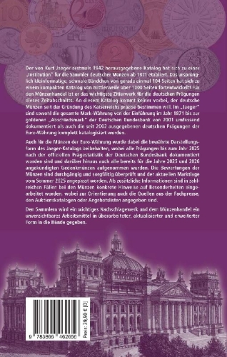 Buchcover und Innenansicht für das Buch: Die deutschen Münzen seit 1871
