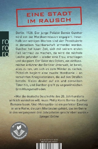 Buchcover und Innenansicht für das Buch: Metropolis