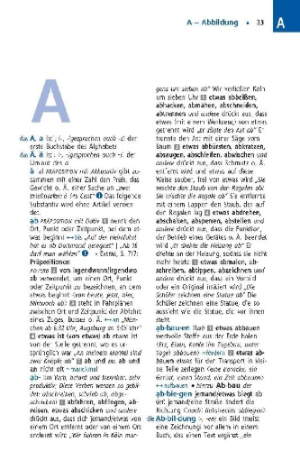 Buchcover und Innenansicht für das Buch: Langenscheidt Schulwörterbuch Deutsch als Fremdsprache