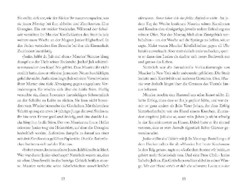 Buchcover und Innenansicht für das Buch: Juli Gold - Wächterin der Zeit