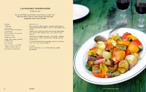 Buchcover und Innenansicht für das Buch: Italien vegetarisch