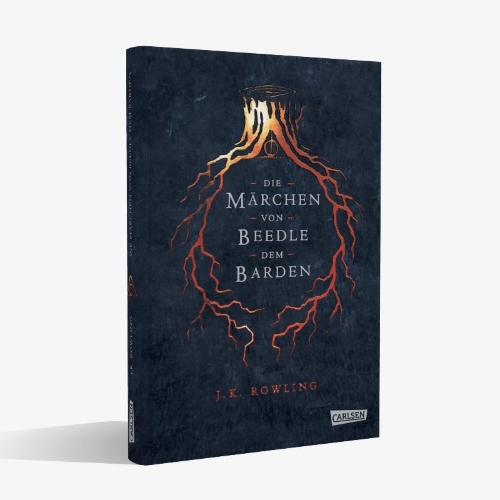 Buchcover und Innenansicht für das Buch: The Tales of Beedle the Bard