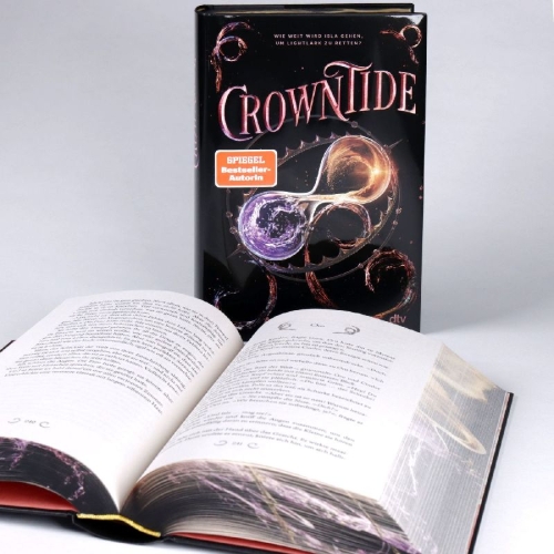 Buchcover und Innenansicht für das Buch: Crowntide