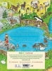 Buchcover und Innenansicht für das Buch: Viel los im Wildpark!