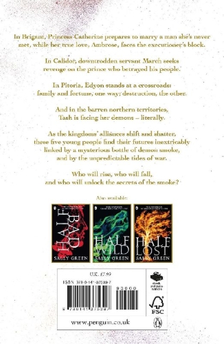 Buchcover und Innenansicht für das Buch: The Smoke Thieves