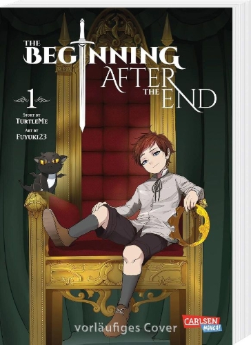 Buchcover und Innenansicht für das Buch: The Beginning after the End 1