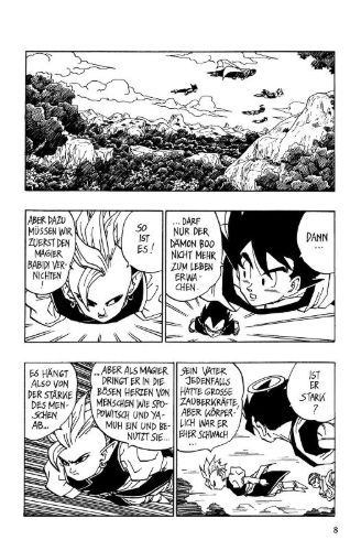 Buchcover und Innenansicht für das Buch: Dragon Ball 38. Der Zauberer Babidi