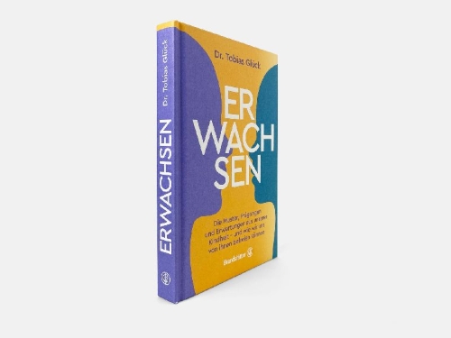 Buchcover und Innenansicht für das Buch: Erwachsen