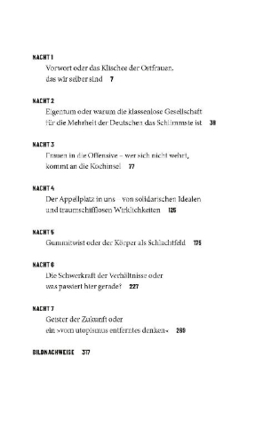Buchcover und Innenansicht für das Buch: Drei ostdeutsche Frauen betrinken sich und gründen den idealen Staat