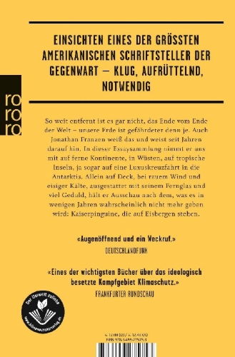 Buchcover und Innenansicht für das Buch: The End of the End of Earth