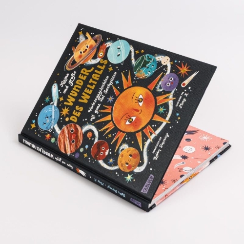 Buchcover und Innenansicht für das Buch: Kleine und große Wunder des Weltalls