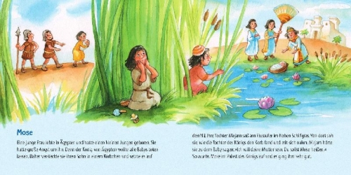 Buchcover und Innenansicht für das Buch: Meine erste Bibel
