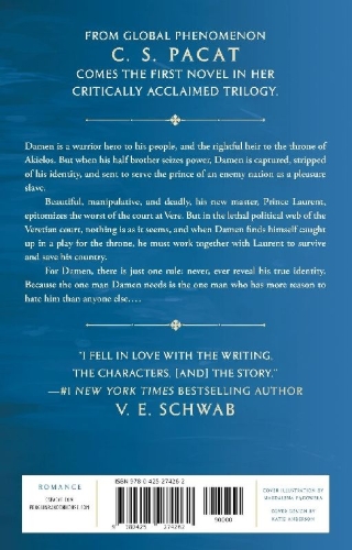 Buchcover und Innenansicht für das Buch: Captive Prince 1