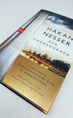 Buchcover und Innenansicht für das Buch: Der Choreograph