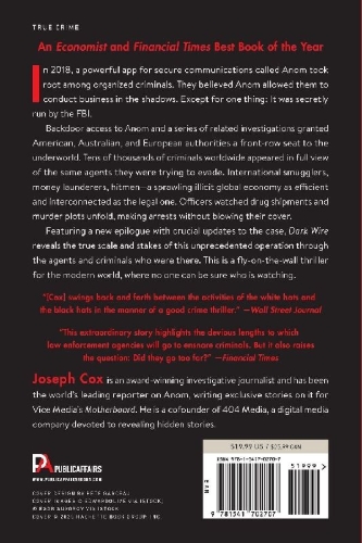 Buchcover und Innenansicht für das Buch: Dark Wire