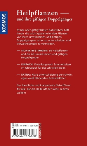Buchcover und Innenansicht für das Buch: Heilpflanzen und ihre giftigen Doppelgänger