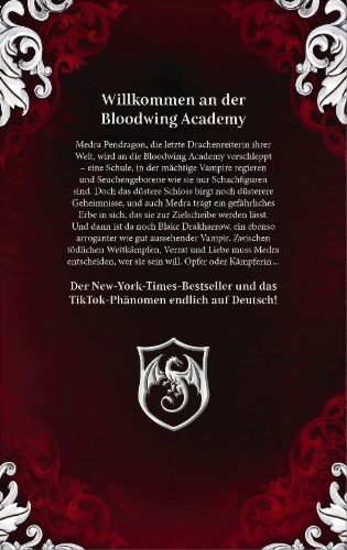Buchcover und Innenansicht für das Buch: On Wings of Blood