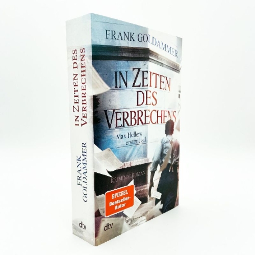 Buchcover und Innenansicht für das Buch: In Zeiten des Verbrechens