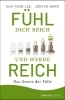 Buchcover und Innenansicht für das Buch: Fühl dich reich und werde reich