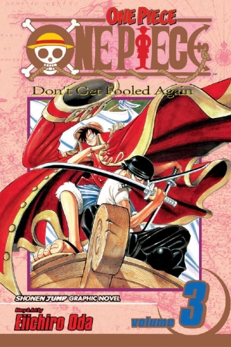 Buchcover und Innenansicht für das Buch: One Piece, Vol. 3