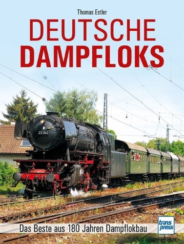 Buchcover und Innenansicht für das Buch: Deutsche Dampfloks
