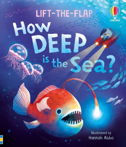 Buchcover und Innenansicht für das Buch: Very First Questions and Answers: How deep is the sea?