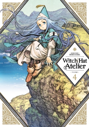 Buchcover und Innenansicht für das Buch: Witch Hat Atelier 4