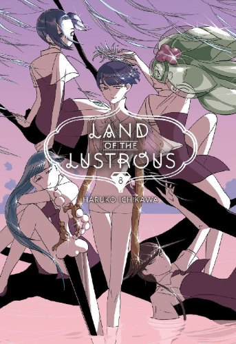 Buchcover und Innenansicht für das Buch: Land Of The Lustrous 8