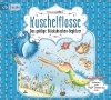 Buchcover und Innenansicht für das Buch: Kuschelflosse - Das goldige Glücksdrachen-Geglitzer