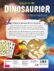 Buchcover und Innenansicht für das Buch: Glow-in-the-Dark Dinosaur: Sticker Atlas