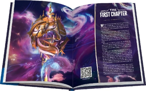 Buchcover und Innenansicht für das Buch: Disney Lorcana Trading Card Game - Official Collector's Guide: Sets 1-4 EN